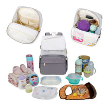 Load image into Gallery viewer, Magic Changing Backpack, Multifunctional Baby Diaper Bag with USB Charging Port
