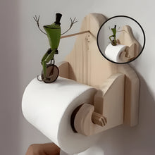 Load image into Gallery viewer, Frog Rider | Toilet Paper Holder
