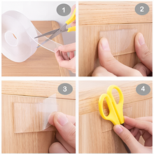 Load image into Gallery viewer, Transparent Sticky Nano Tape Double Sided Grip Reusable Home Tape Traceless Glue
