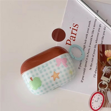 Load image into Gallery viewer, Cute Plaid Bow Silicone Earphone Case for Wireless Bluetooth Earphones
