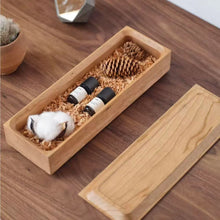 Load image into Gallery viewer, Minimalist Wooden Desktop Storage Box Organizer
