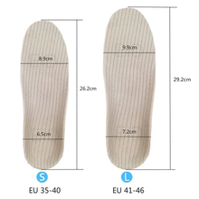 Load image into Gallery viewer, 2 pieces Premium Orthotic Gel Insoles Orthopedic Flat Foot Health Sole Pad For Shoes Insert Arch Support Pad For Plantar fasciitis Unisex
