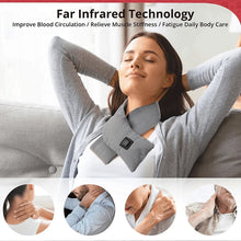 Load image into Gallery viewer, Heated Neck Scarf with Three Temperature Settings and Water Resistant Velvet
