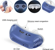 Load image into Gallery viewer, Micro CPAP Sleep Apnea Machine For Travel &amp; Anti Snoring - CPAP Alternative
