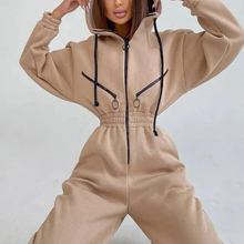 Load image into Gallery viewer, Basic Hooded Jumpsuit
