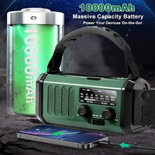 Load image into Gallery viewer, EcoPower Radiator Emergency Radio with Flashlight and USB Charger
