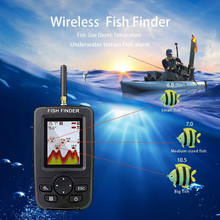Load image into Gallery viewer, Portable Wireless Sonar Fish Finder and Underwater Echo Sounder
