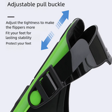 Load image into Gallery viewer, Adjustable Open Heel Snorkeling Fins, Compact Travel Swim Flippers for Snorkeling and Diving
