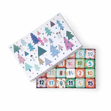 Load image into Gallery viewer, Seasonal Shower Steamer Advent Calendar Box Set with 24 Essential Oil Scented Steamers
