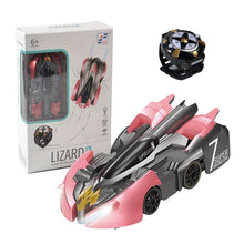 Load image into Gallery viewer, Wall Climbing RC Stunt Car with Suction Drive, 360 Degree Spins and LED Lights in Blue or Red
