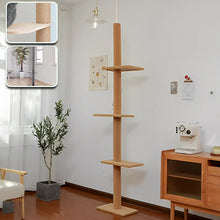 Load image into Gallery viewer, Adjustable Cat Tree Tower for Climbing, Scratching and Resting
