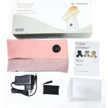 Load image into Gallery viewer, Heated Neck Scarf with Rechargeable Battery and Three Heat Settings
