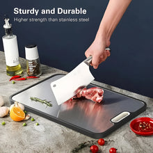 Load image into Gallery viewer, Titan Cutting Board, Double Sided Non Slip Prep Surface
