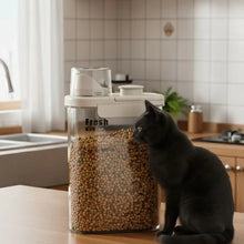 Load image into Gallery viewer, Cat Food Storage Box Airtight PET Plastic Container
