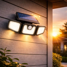 Load image into Gallery viewer, Solar Outdoor Security Light with Motion Sensor and 12 Hour Autonomy
