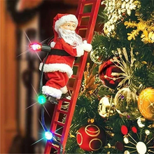 Load image into Gallery viewer, Clever Climbing Santa Ornament 0
