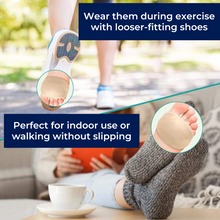 Load image into Gallery viewer, Gel Metatarsal Pads with Toe Sleeve Design and Shock Absorption, Washable
