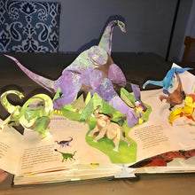 Load image into Gallery viewer, 3D Dinosaur Pop-Up Learning Book with Accurate Scientific Facts
