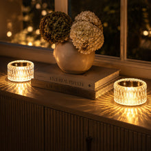 Load image into Gallery viewer, Crystal Diamond Shaped Rechargeable Mini Lamp with 3 Light Modes
