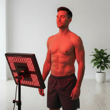 Load image into Gallery viewer, Red Light Therapy Panel with Dual Wavelength 660nm and 850nm, Dimmable Timer Control
