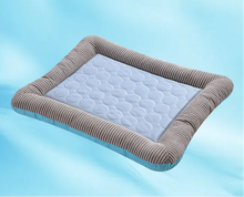 Load image into Gallery viewer, Breathable Pet Cooling Mat with Ice Silk Surface and Dense Edge Stitching for Dogs and Cats
