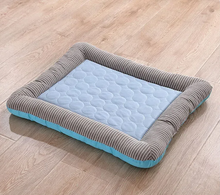 Load image into Gallery viewer, Breathable Pet Cooling Mat with Ice Silk Surface and Dense Edge Stitching for Dogs and Cats
