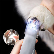 Load image into Gallery viewer, LED Dog Nail Clipper with Built In Light and Safety Guard
