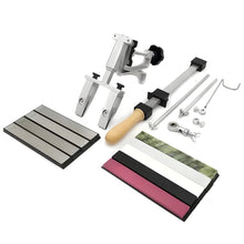 Load image into Gallery viewer, Professional Knife Sharpening System with Diamond Grinding Stones
