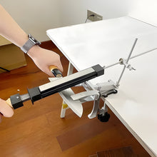 Load image into Gallery viewer, Professional Knife Sharpening System with Diamond Grinding Stones
