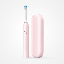 Load image into Gallery viewer, Sonic Electric Toothbrush with Two Minute Timer and Four Replacement Heads
