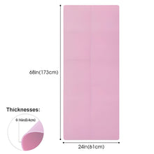 Load image into Gallery viewer, Portable 0.16 inches Yoga Mat for Yoga and Pilates

