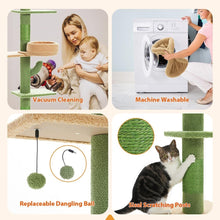 Load image into Gallery viewer, Ceiling Mounted Cat Tree Cactus Design for Indoor Cats
