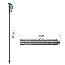 Load image into Gallery viewer, Multi-Functional Tactical Trekking Pole - Survival Hiking Stick with Built-In Tools - Durable &amp; Versatile for Camping and Outdoor Adventures
