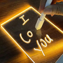 Load image into Gallery viewer, LED Memo Board, Luminous Writing Board with Erasable Marker
