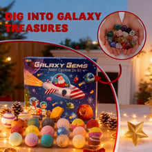 Load image into Gallery viewer, Gemstone Digging Advent Calendar with 21 Crystal Geodes and Mining Tools for Kids
