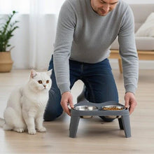 Load image into Gallery viewer, Elevated Cat Bowl, Comfortable Feeding and Easy Digestion
