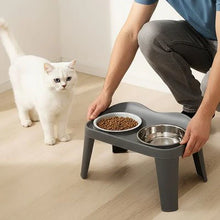 Load image into Gallery viewer, Elevated Cat Bowl, Comfortable Feeding and Easy Digestion
