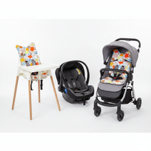 Load image into Gallery viewer, Soft Cotton Universal Baby Seat Cushion Liner for Strollers, Cars, and High Chairs
