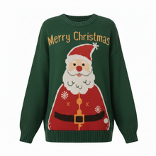 Load image into Gallery viewer, Cozy Christmas Couple Sweater – Soft Knit Pullover for Men and Women
