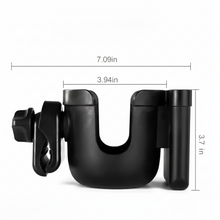 Load image into Gallery viewer, Universal Stroller Cup and Phone Holder with Secure Anti-Slip Grip
