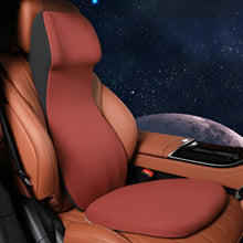 Load image into Gallery viewer, Car Lumbar Support and Neck Pillow, Memory Foam Ergonomic Back Support for Car and Office
