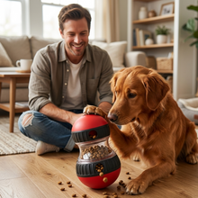 Load image into Gallery viewer, Dog Food Dispenser Toy, Interactive Slow Feeder Puzzle
