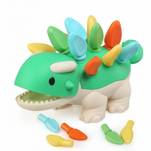 Load image into Gallery viewer, Montessori Dinosaur Fine Motor Skills Learning Toy for Preschoolers
