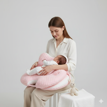 Load image into Gallery viewer, Multifunction Cotton Breastfeeding Pillow for Newborn Comfort and Support
