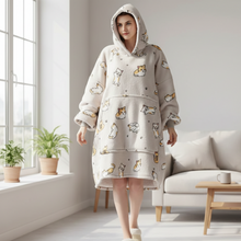 Load image into Gallery viewer, Cozy Cat Hooded Blanket
