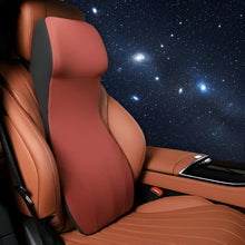 Load image into Gallery viewer, Car Lumbar Support and Neck Pillow, Memory Foam Ergonomic Back Support for Car and Office

