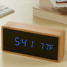 Load image into Gallery viewer, Rectangular Digital Alarm Clock LED Display
