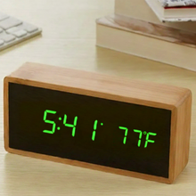Load image into Gallery viewer, Rectangular Digital Alarm Clock LED Display

