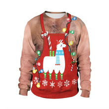 Load image into Gallery viewer, Unisex Retro Santa Claus Christmas Sweater
