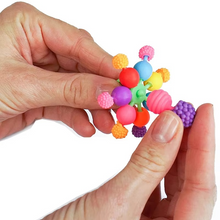 Load image into Gallery viewer, Pop Beads Jewelry Making Kit for Kids, 100 Piece DIY Set for Necklaces, Bracelets, and Rings
